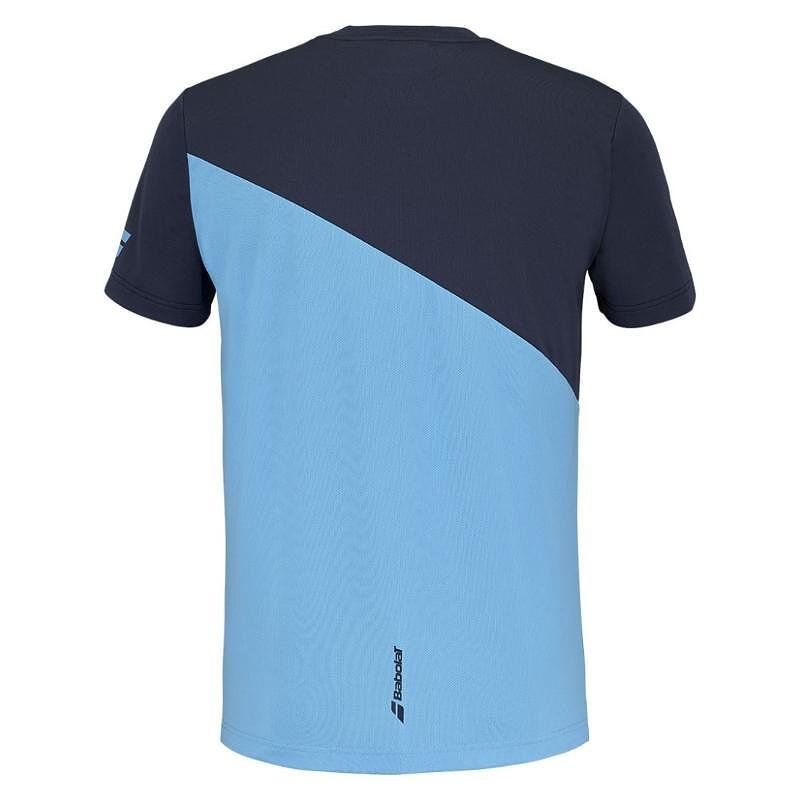 Men's Babolat DRIVE CREW T-shirt - drive blue – a sports model for tennis and padel with comfort and freedom of movement