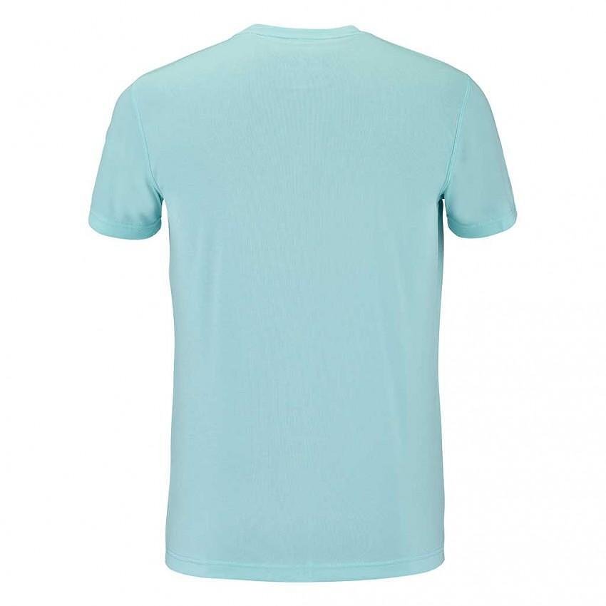 Tricou bărbătesc EXERCISE GRAPHIC TEE - albastru deschis