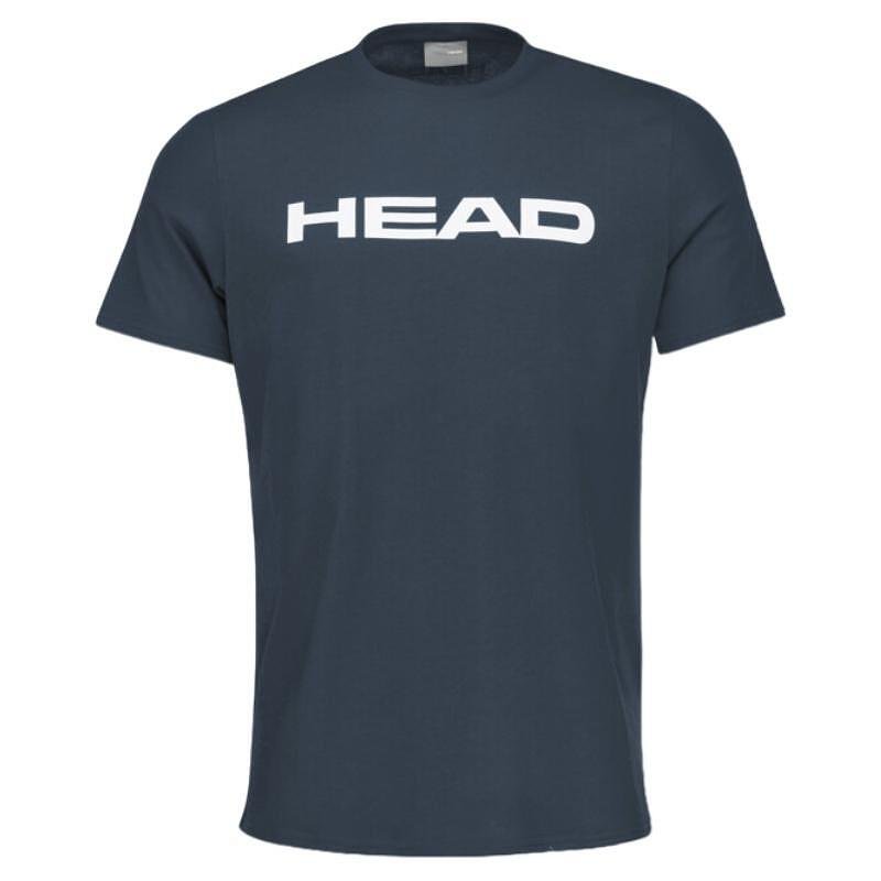 Men's HEAD CLUB Ivan / 811033 - NV T-shirt, dark blue HEAD T-shirt with logo and round neckline