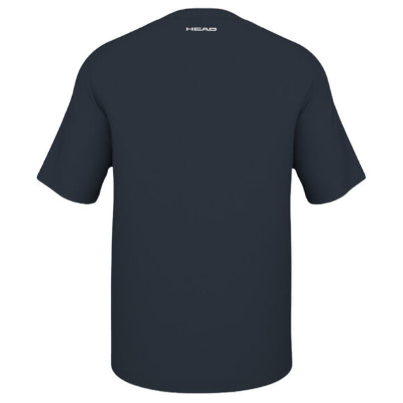 Мъжка тениска HEAD Performance T-Shirt в тъмносиньо, дишаща спортна тениска HEAD за тенис и активен комфорт