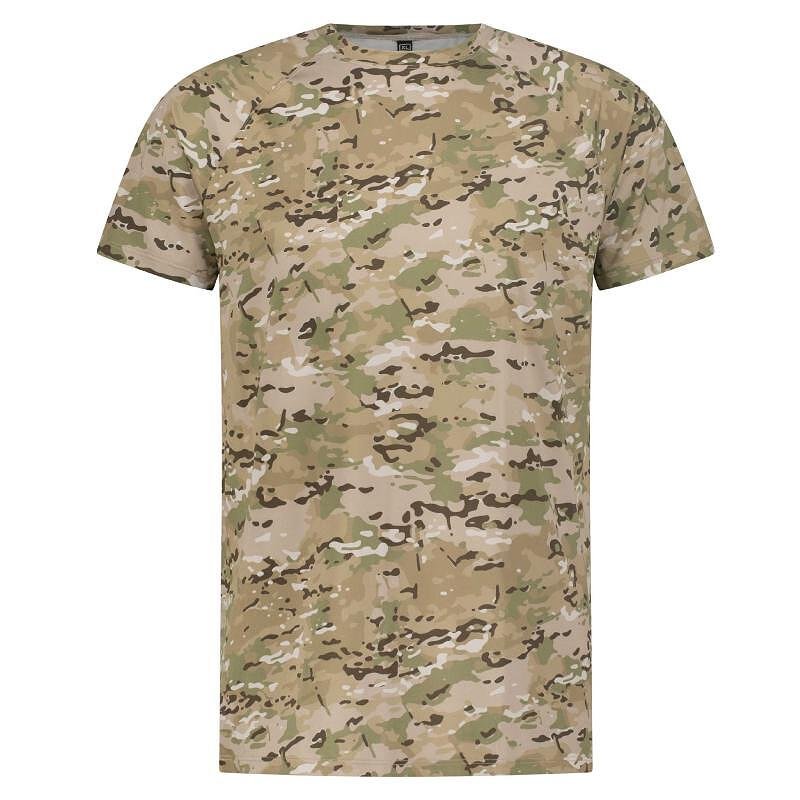 Tricou bărbătesc PRO CONDITIONING - camuflaj negru-Copie