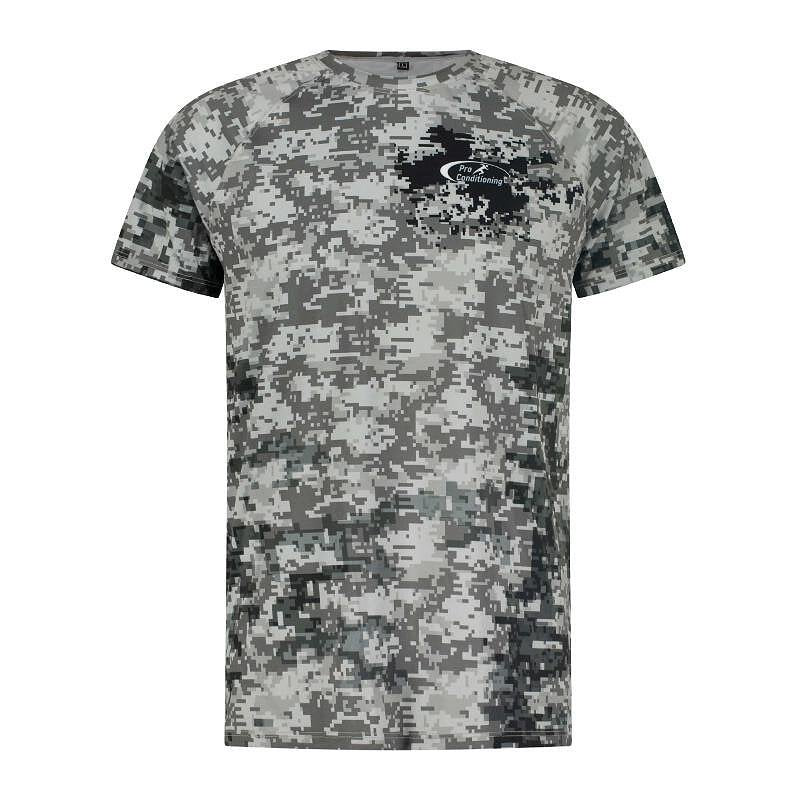 Tricou bărbătesc PRO CONDITIONING - roșu/negru-Copie