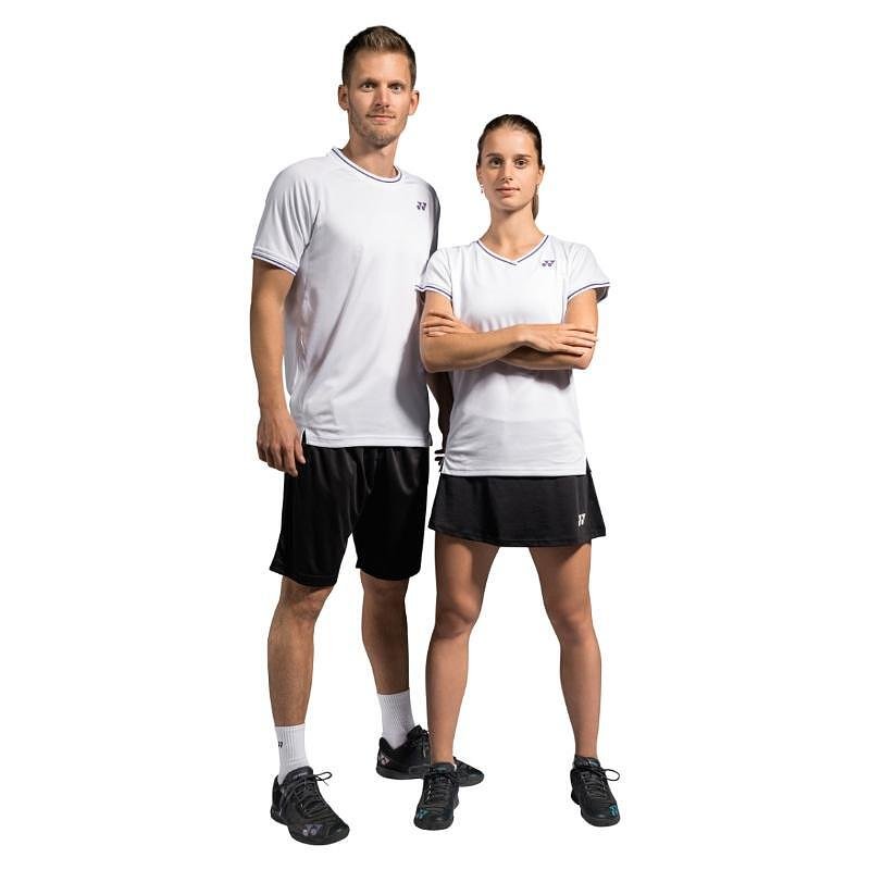 Мъжка тениска Yonex 10561 Wimbledon White – лека тенис екипировка за комфорт и стил на корта.