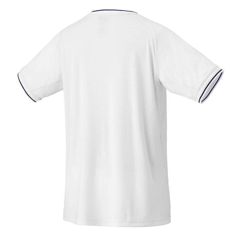 Мъжка тениска Yonex 10561 Wimbledon White – бяла спортна тениска с комфорт и стил за корта