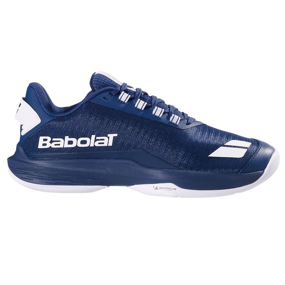 Мъжки маратонки Babolat JET TERE 2 PREMIUM AC D.ARK BLUE - леки тенис маратонки за бърза игра и стабилност