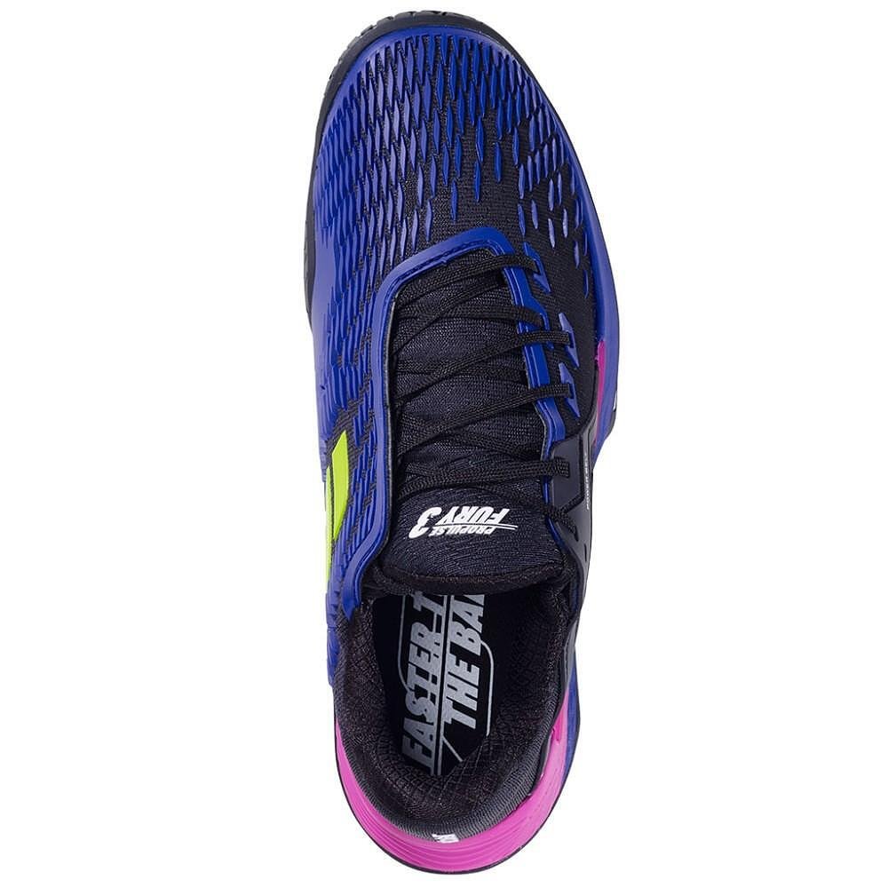 Мъжки маратонки Babolat PROPULSE FURY 3 ALL COURT - black, dark blue за тенис, стабилност и мощ на корта