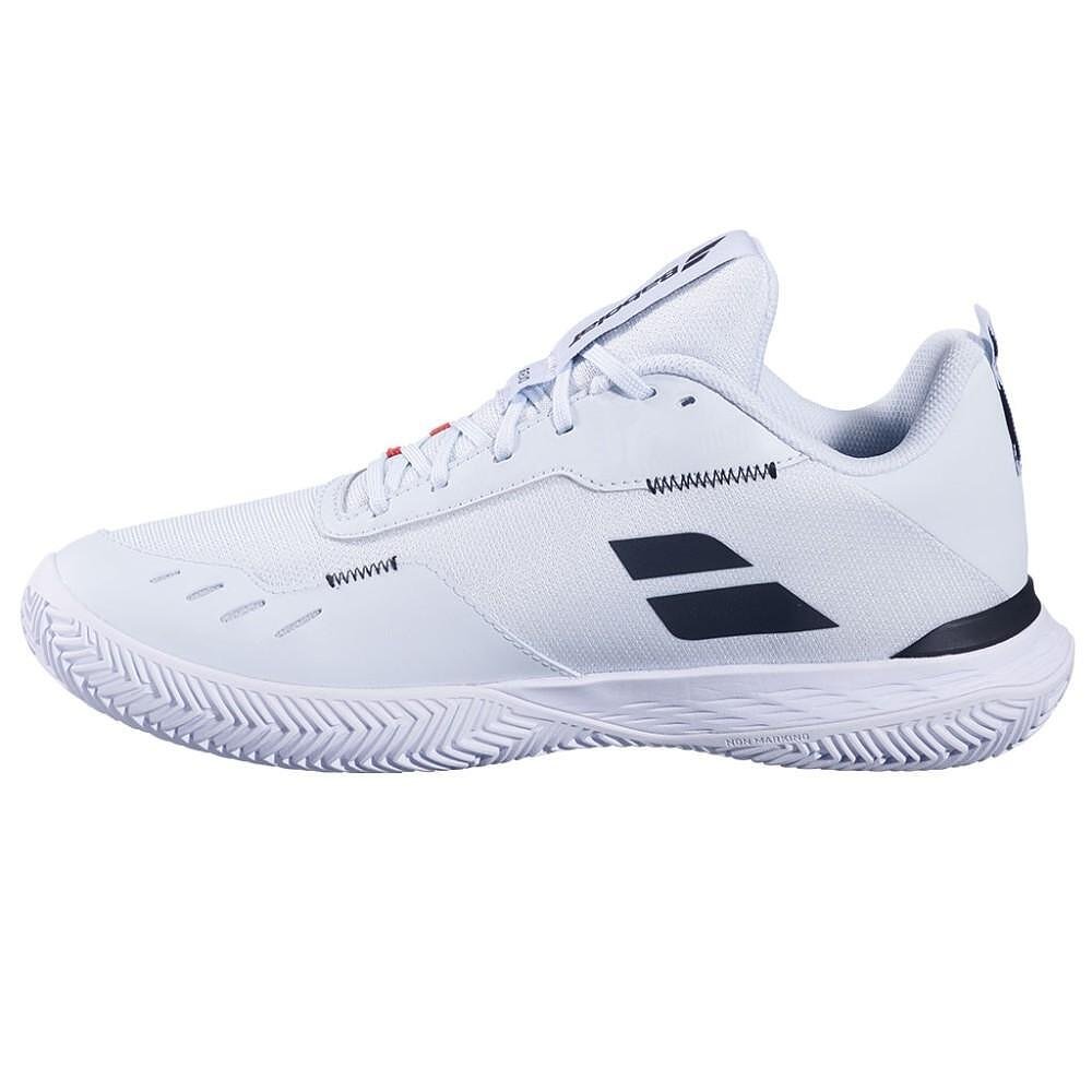 Мъжки маратонки Babolat SFX EVO CLAY ILLSION BLUE / BLACK – комфорт и стабилност за тенис на клей.