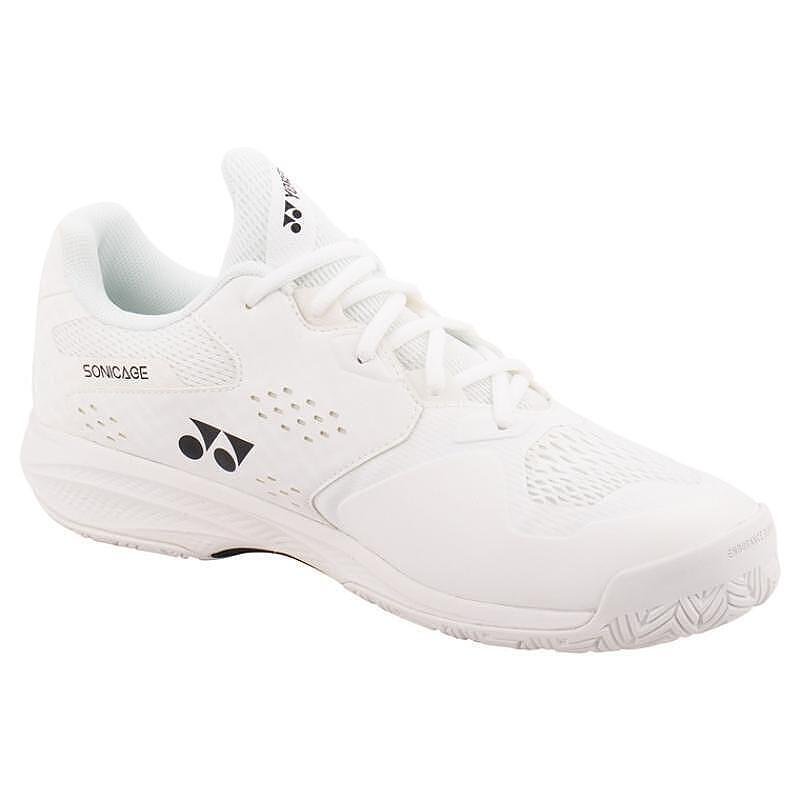 Men's Yonex PC Sonicage White shoes – lightweight white tennis shoes for comfort, speed, and control on court