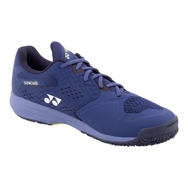 Men's Yonex PC Sonicage CL Navy Blue shoes for tennis and padel with comfort, speed, and stability on the court