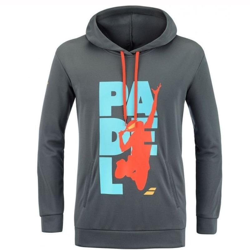 Мъжки суитшърт Babolat PADEL HOODSWEAT MEN MAGNEТ за падел, с качулка и джобове, стилен модел Babolat