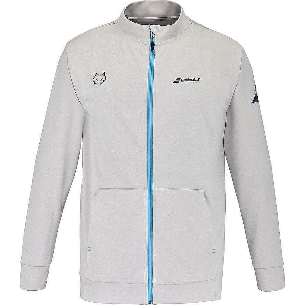 Падел яке BABOLAT JACKET J. LEBRON VAPOR HTHR 2025 - леко спортно яке Babolat с цип и джобове