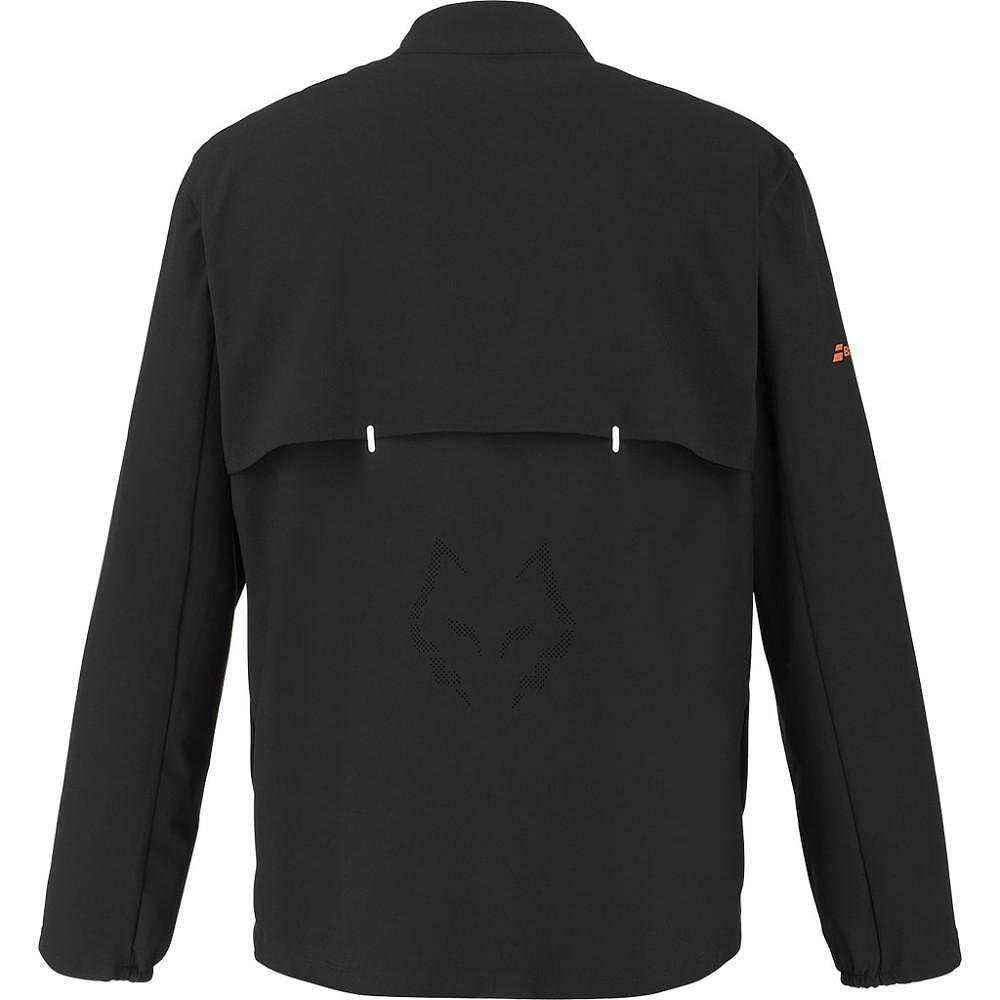Мъжко яке Babolat JUAN LEBRON 2026 - black – леко и удобно яке за падел с джобове и стилна визия.