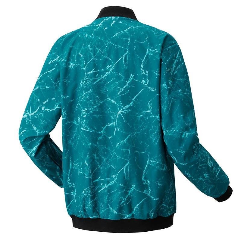 Jachetă bărbătească Yonex Warm-up Jacket CLUB TEAM Blue Green - jachetă sport Yonex cu OV Reduction și confort pentru tenis