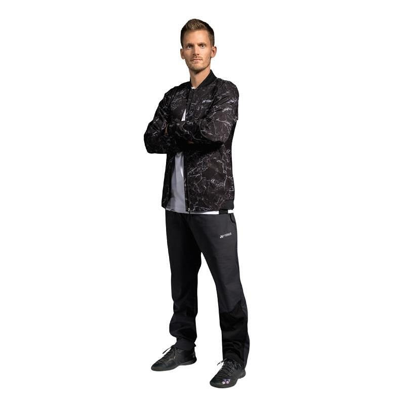 Jachetă bărbătească Yonex Warm-up Jacket CLUB TEAM Blue Green, jachetă sport pentru echipament de tenis și confort
