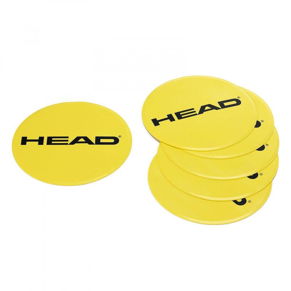 Мишени HEAD x6 – жълти тренировъчни мишени за падел ракети, ракета за падел и ракети за падел за по-добър контрол.