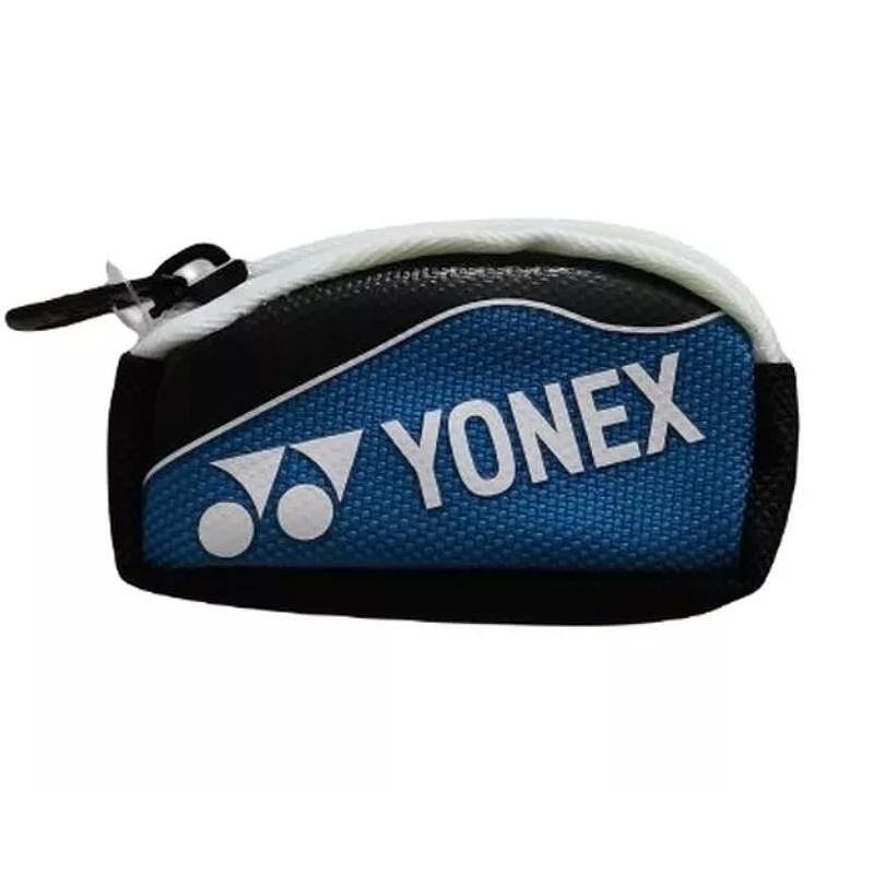 Yonex Blue key pouch keychain, a stylish blue pouch for keys and small items from Yonex