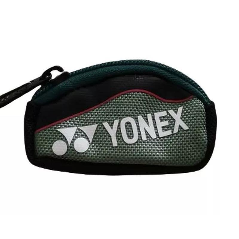 Yonex Black key pouch keychain for keys and small items, a stylish accessory for tennis gear