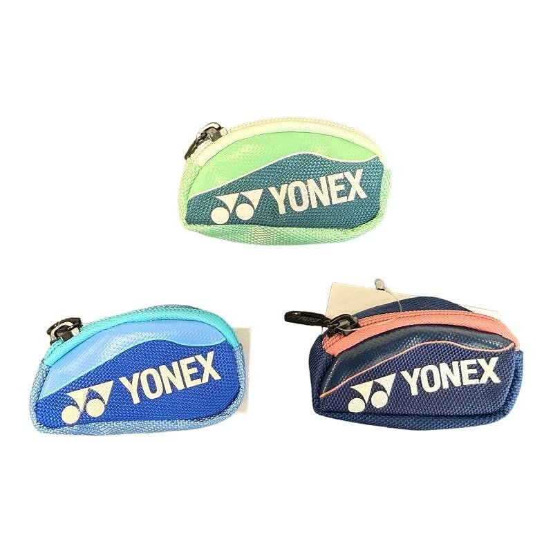 YONEX Petrol Mint key pouch keychain for keys and small items, a stylish tennis gear accessory