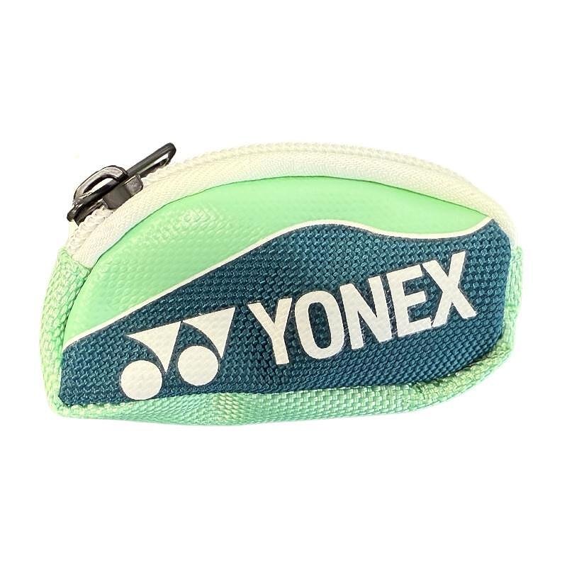 YONEX Petrol Mint key pouch keychain for keys and small items, a stylish tennis gear accessory.