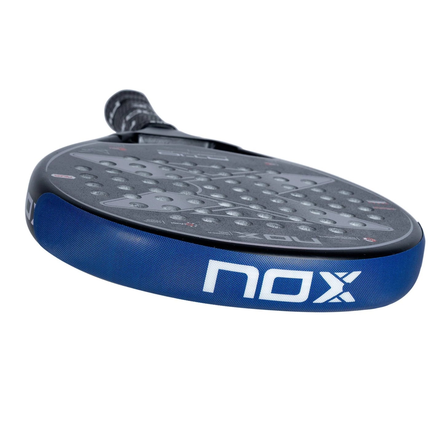 Предпазител за падел ракета NOX PROTECTOR BAG 6 units – син цвят с бяло лого, 3M лепенка за защита на рамката на падел ракета от удари и надрасквания.