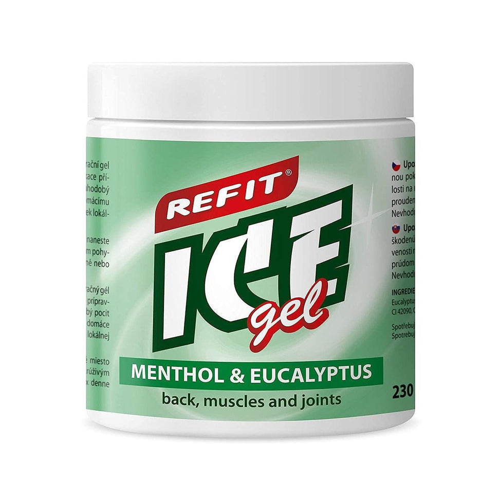 Gel răcoritor Refit Ice Gel Menthol & Eucalyptus 230 Ml