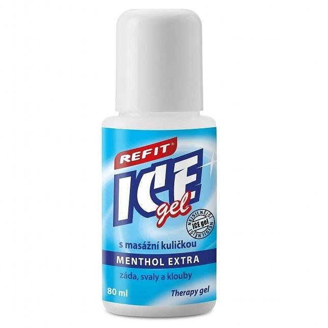 Gel răcoritor Refit Ice Gel Menthol Extra 80 Ml Roll-On