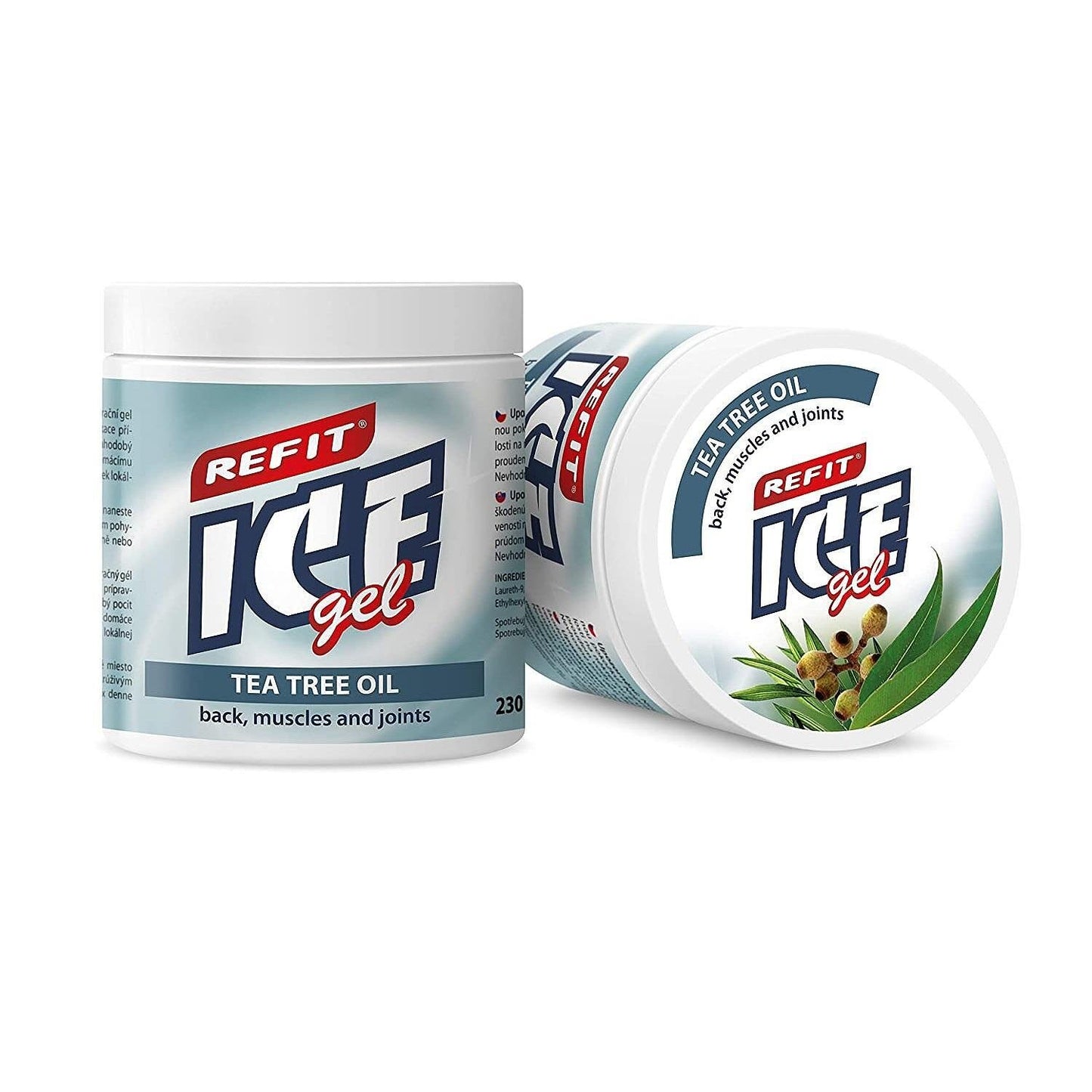 Gel răcoritor Refit Ice Gel cu ulei de arbore de ceai 230 ml