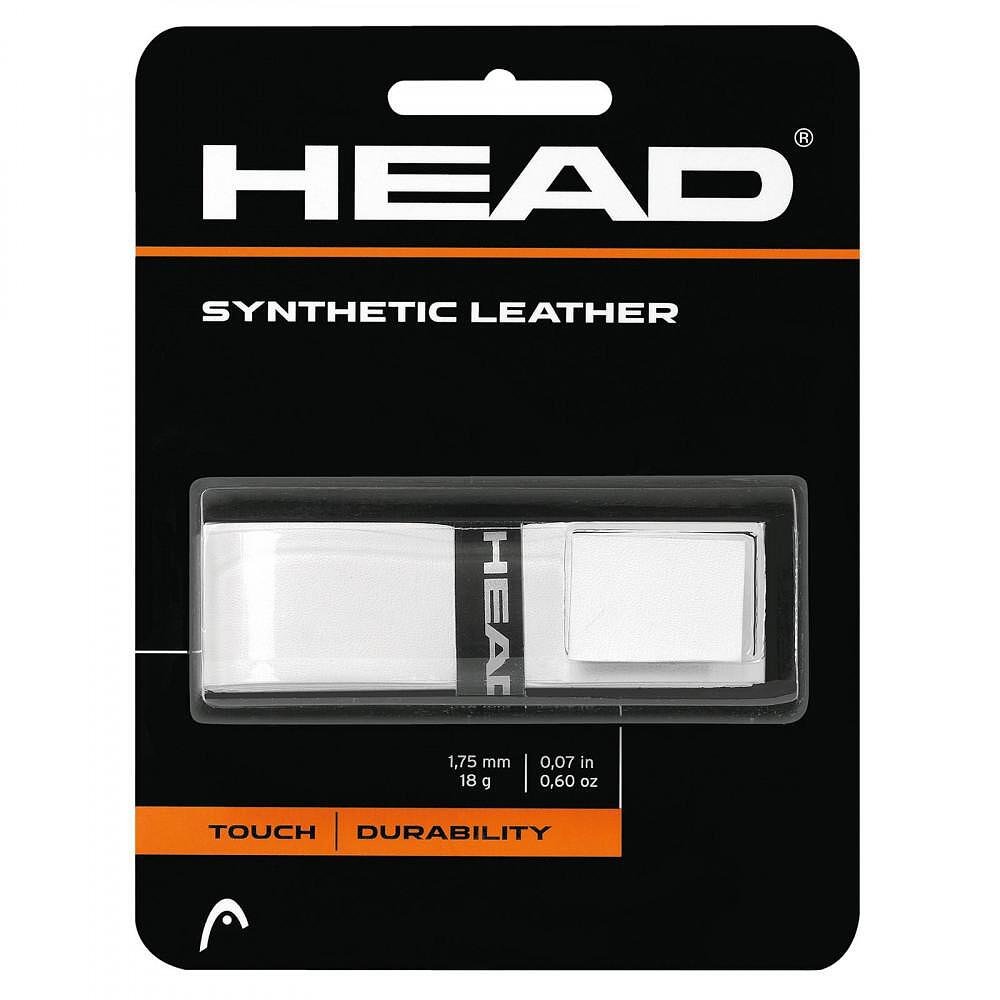 Основен грип SYNTHETIC LEATHER - бял