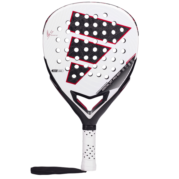 Adidas Arrow Hit Pro EDT 2026 padel racket– limited padel racket with a diamond shape, ASC Carbon construction, Eva Soft Performance core, and adjustable balance for professional players
