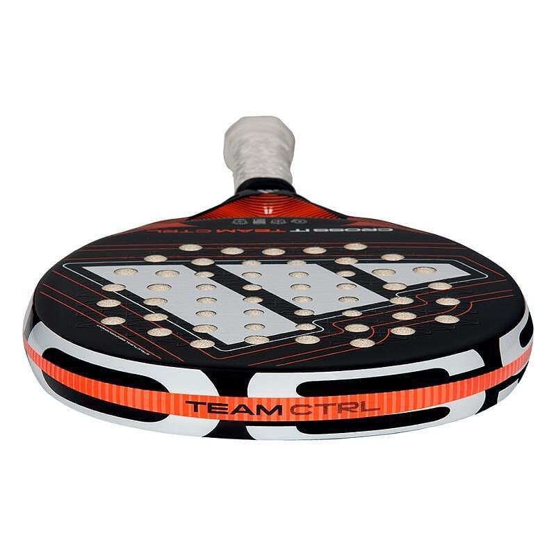 Rachetă de padel Adidas Cross It Team Ctrl 2026 cu formă rotundă și sweet spot central