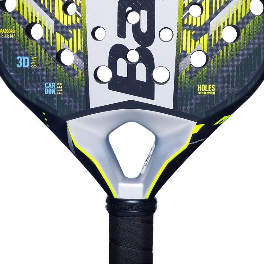 Babolat COUNTER VERON 2.5 2025 padel racket for control and power, carbon flex, EVA core, stability on attack