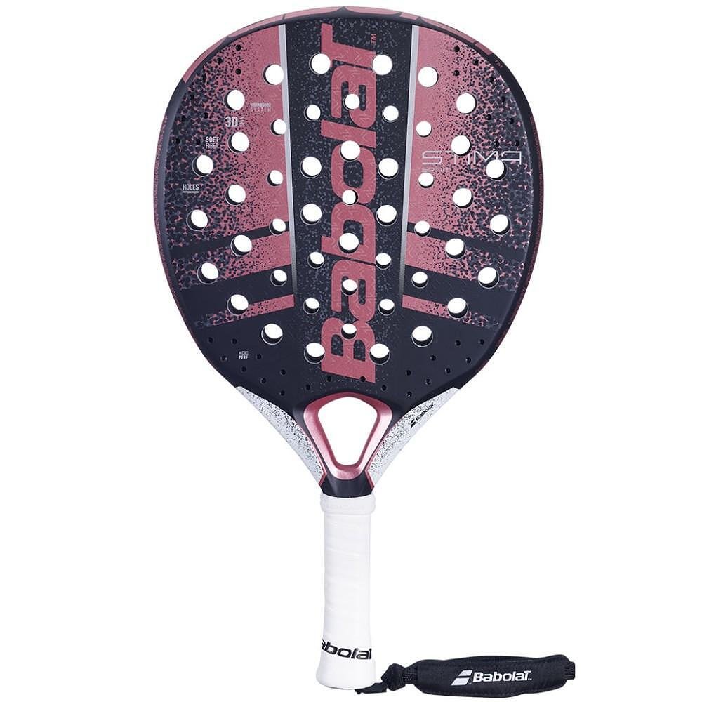 Babolat STIMA SPIRIT padel racket – a lightweight women's padel racket for comfort, easy power, and excellent maneuverability.