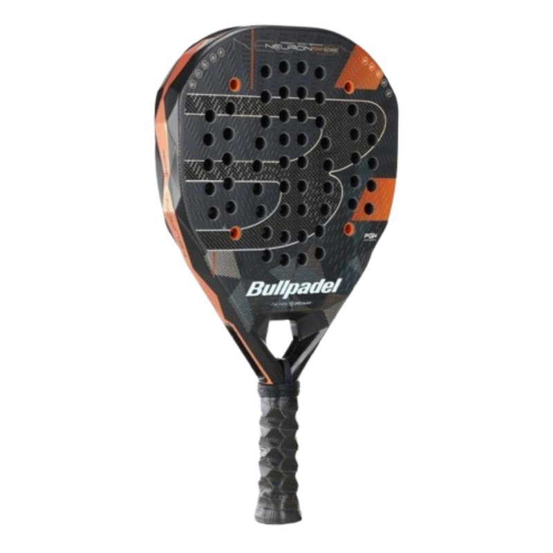 Падел ракета Bullpadel Neuron 02 EDGE с хибридна форма и оптимизиран sweet spot за играчи с високи изисквания.