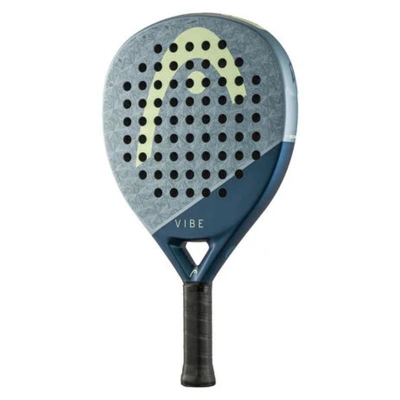 Rachetă de padel Head VIBE 2026 - albastru, galben pentru începători, cu control, confort și suprafață mare de lovire