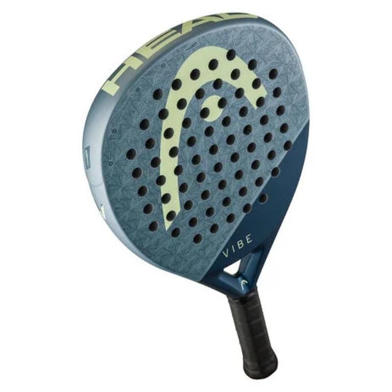 Rachetă de padel Head VIBE 2026 - albastru, galben pentru începători, cu control, confort și suprafață mare de lovire