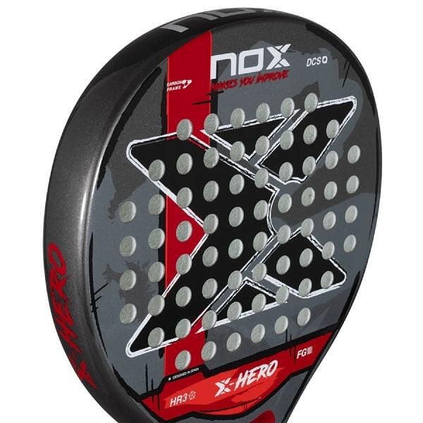 Padel racket NOX X-Hero - white-Copy