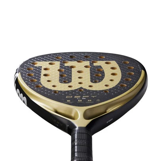 Rachetă de padel Wilson Defy LS V1 - rachetă ușoară și manevrabilă pentru joc agresiv, putere și spin puternic.