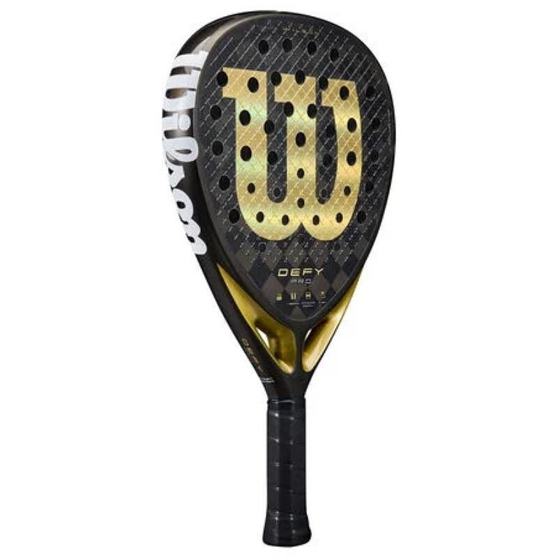 Rachetă de padel Wilson Defy Pro V1 - rachetă puternică din carbon pentru avansați, cu formă de diamant și joc agresiv