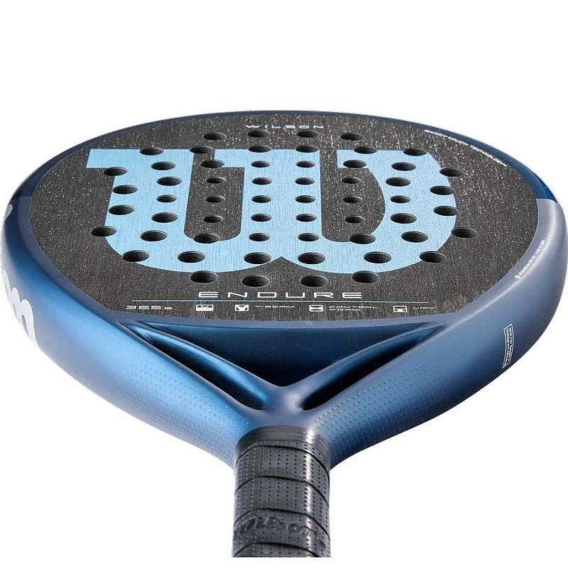 Rachetă de padel Wilson Endure V1 pentru control, confort și stabilitate; potrivită pentru nivel mediu spre avansat.