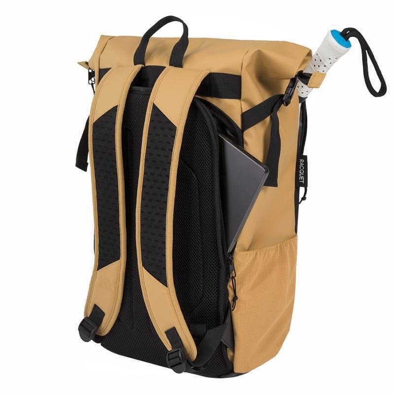 Падел раница Adidas Multigame 3.4 Marrón - с Rolltop затваряне, подплатени отделения за лаптоп и аксесоари, странични мрежести джобове и подсилено дъно – подходяща за ежедневна употре