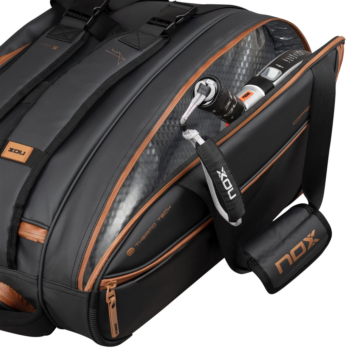 Geantă de padel LUXURY OPEN SERIES BLACK/RED-Copie