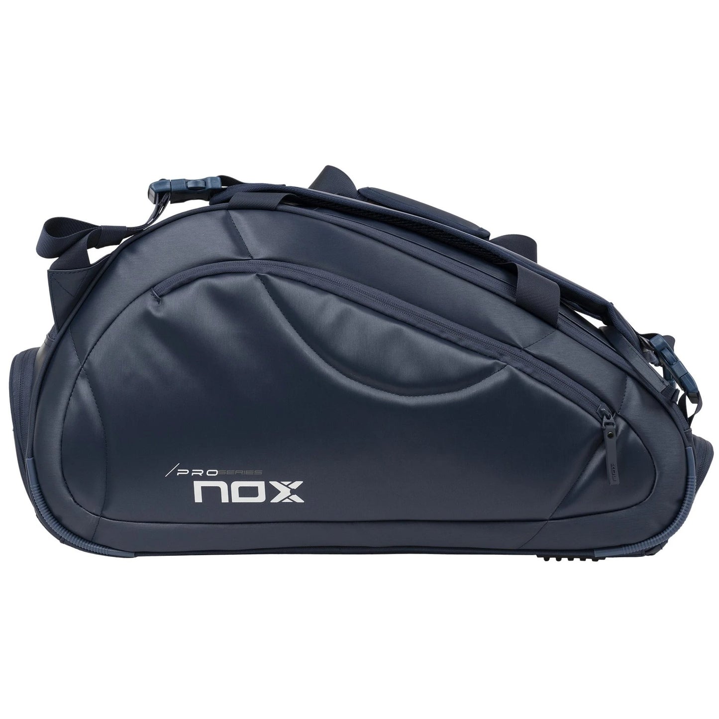 Geantă de padel NOX Pro Series Navy – ușoară, rezistentă și practică. Cu compartiment termic, loc pentru rachete, încălțăminte și accesorii