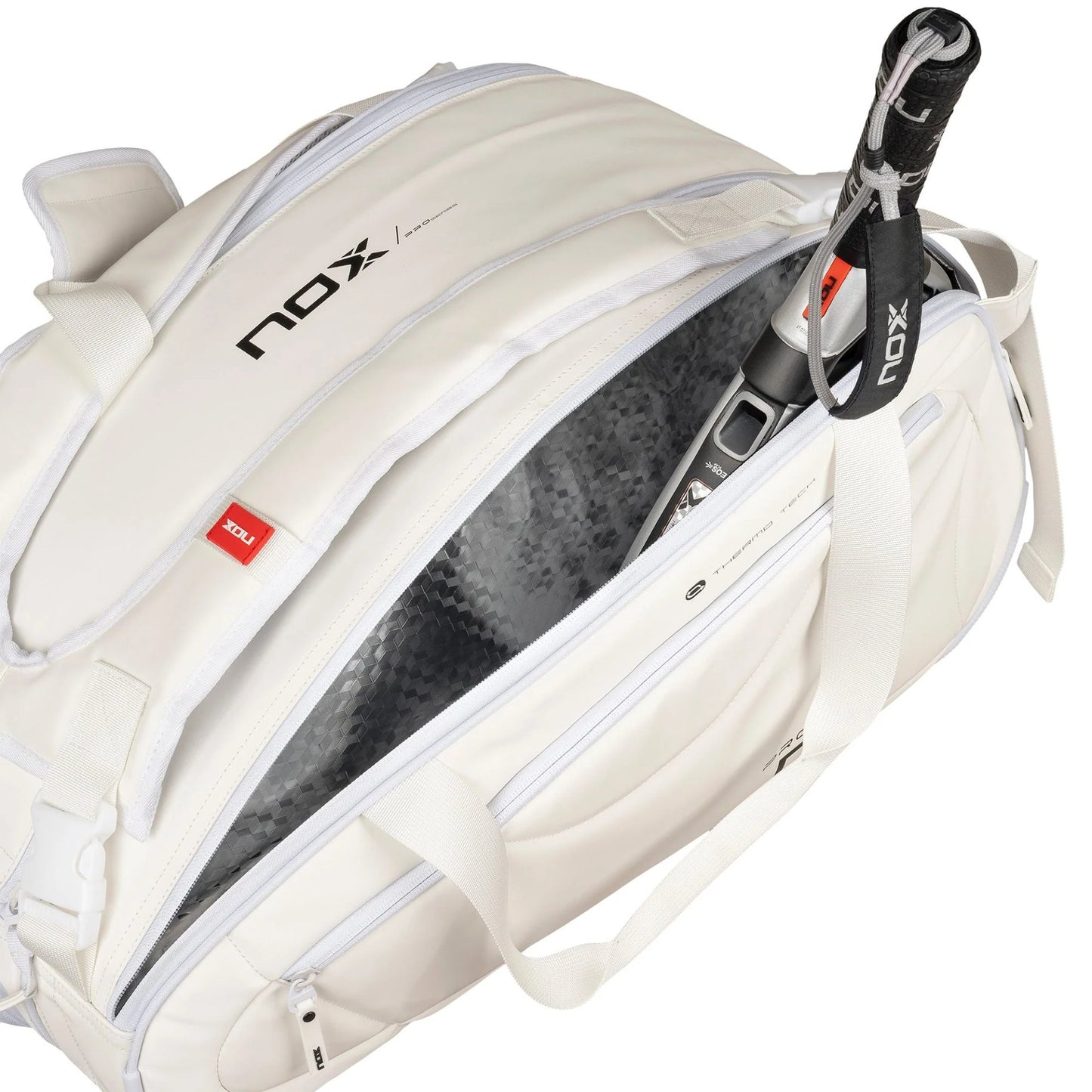 Geantă de padel NOX Pro Series White