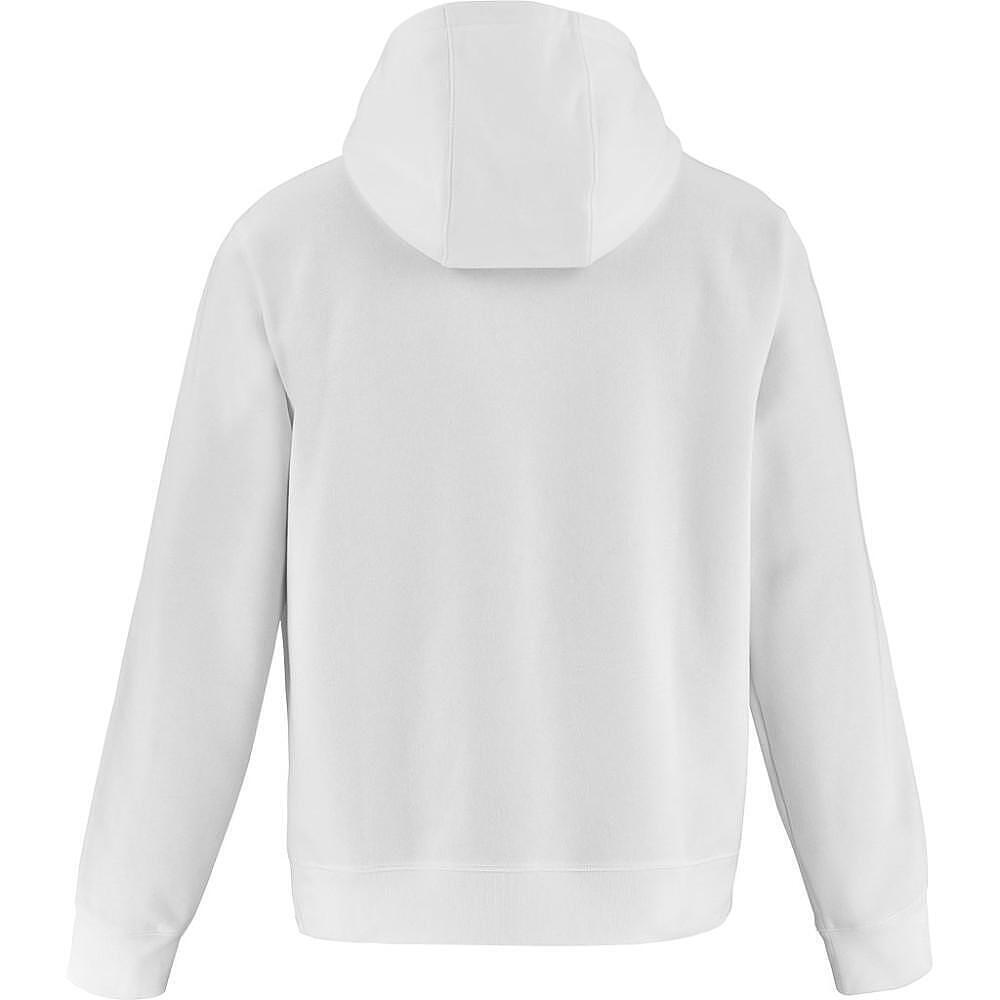 ПАДЕЛ СУЕТШЪРТ BABOLAT HOOD SWEAT J LEBRON WHITE - бял суитшърт с качулка за падел, комфорт и стил
