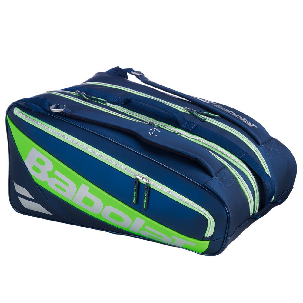geantă termo pentru padel Babolat RH PRO J. LEBRON 2ND GEN-Multicolor - 3 compartimente principale  2 buzunare laterale  4 buzunare interioare  Număr de mânere: 2  Număr de bretele: 2 (rucsac)  Capacitate rachete: 4  Volum: 6