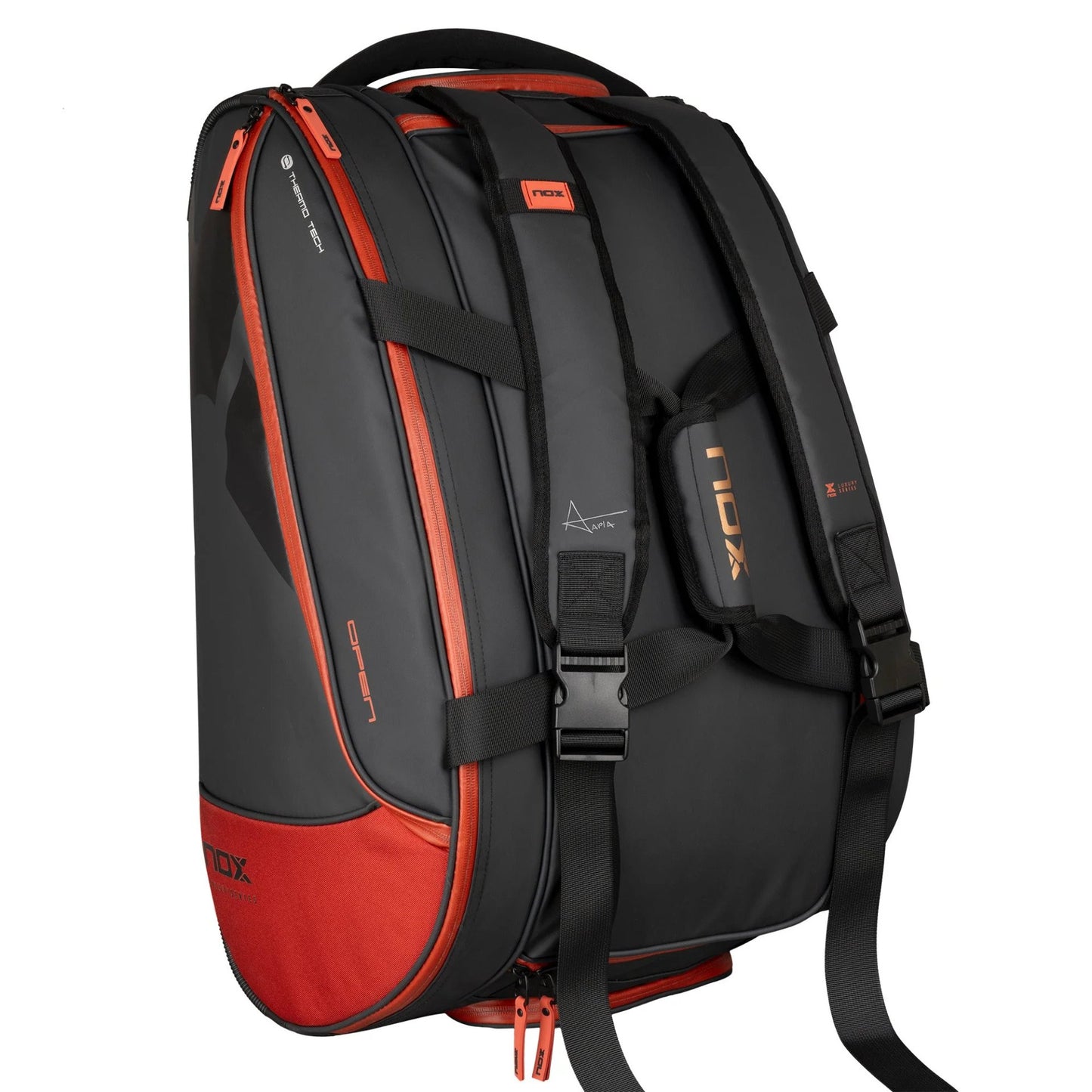 Geantă termică de padel LUXURY OPEN SERIES BLACK/RED