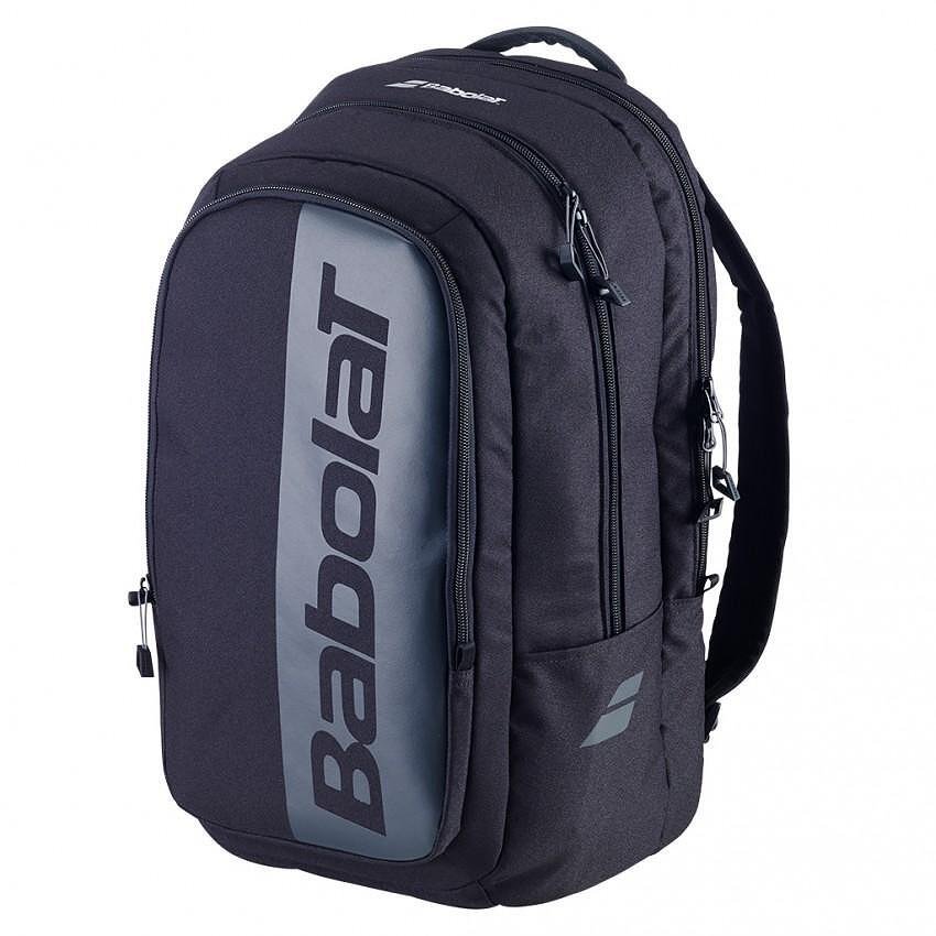 Rucsac Babolat Court Hero Black – rucsac de tenis cu compartimente pentru rachete, pantofi și echipament pentru antrenamente și meciuri