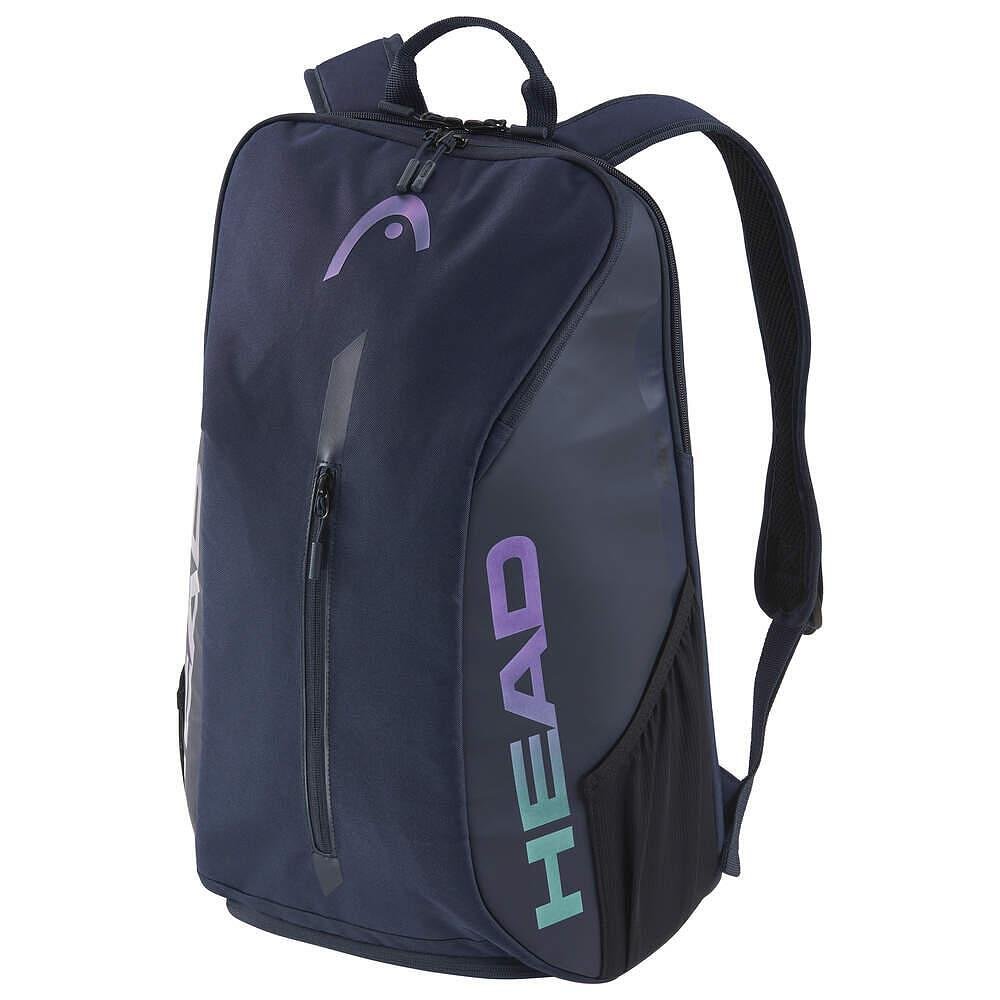 Head Tour 25L Navy Blue backpack – a stylish tennis backpack for court and city, part of tennis gear and tennis bags.