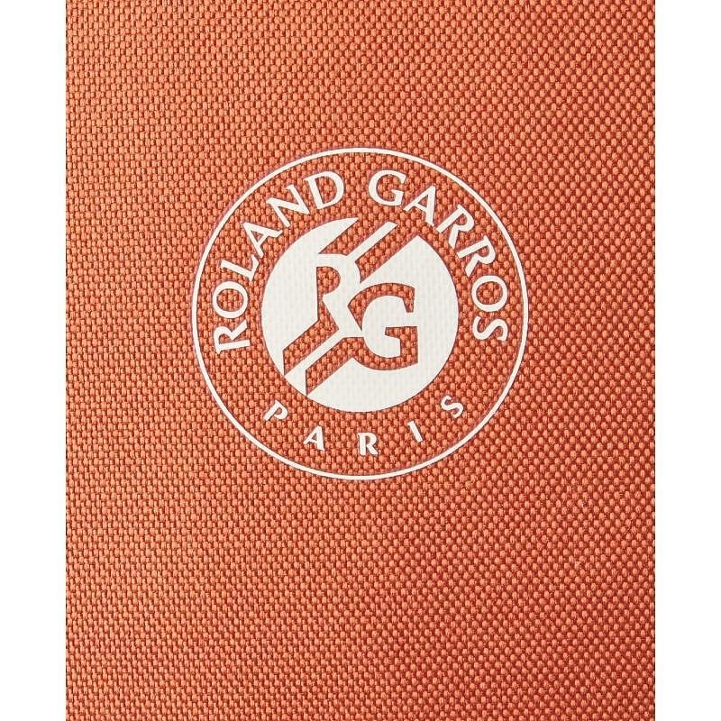 Wilson Team Roland Garros backpack with the Roland Garros emblem, a stylish tennis backpack for tennis gear and on the go