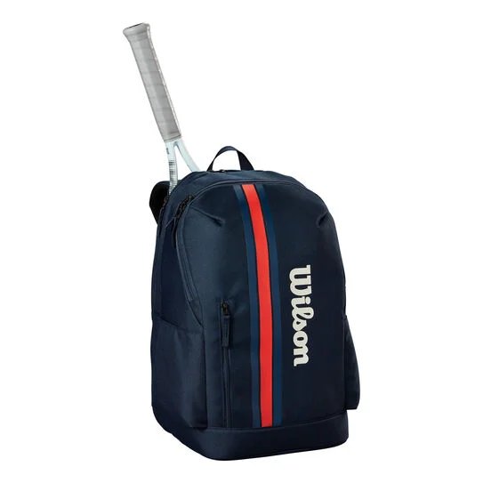 Раница Wilson Tour Dark Blue – практична тенис раница за тенис екипировка, ракети и удобен транспорт.